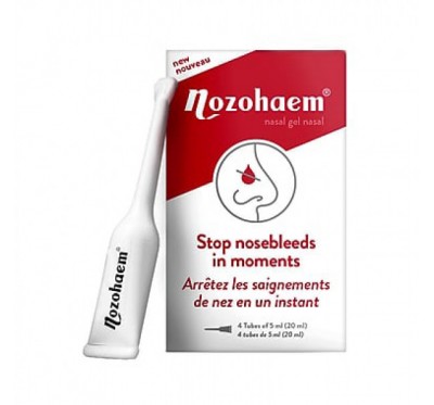 Nozohaem gel za zaustavitev krvavitve iz nosu, 4 X 5ml