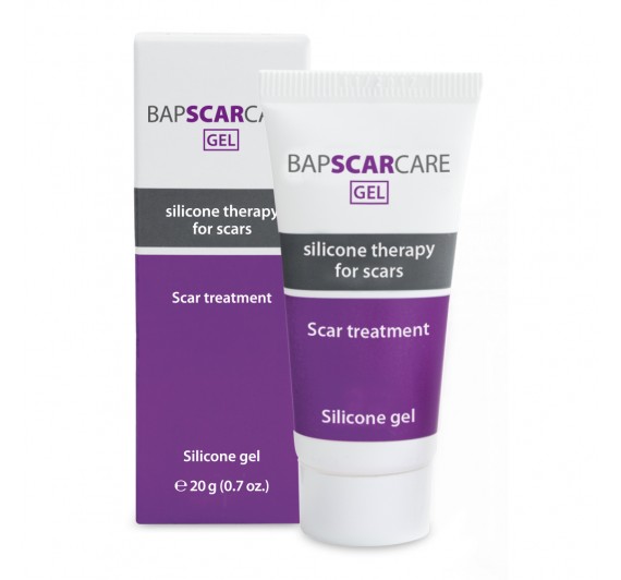 BapScarCare, silikonski gel z dodanim vitaminom E 20g