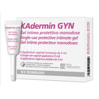 KAdermin GYN intimni gel z aplikatorjem, 6x5ml